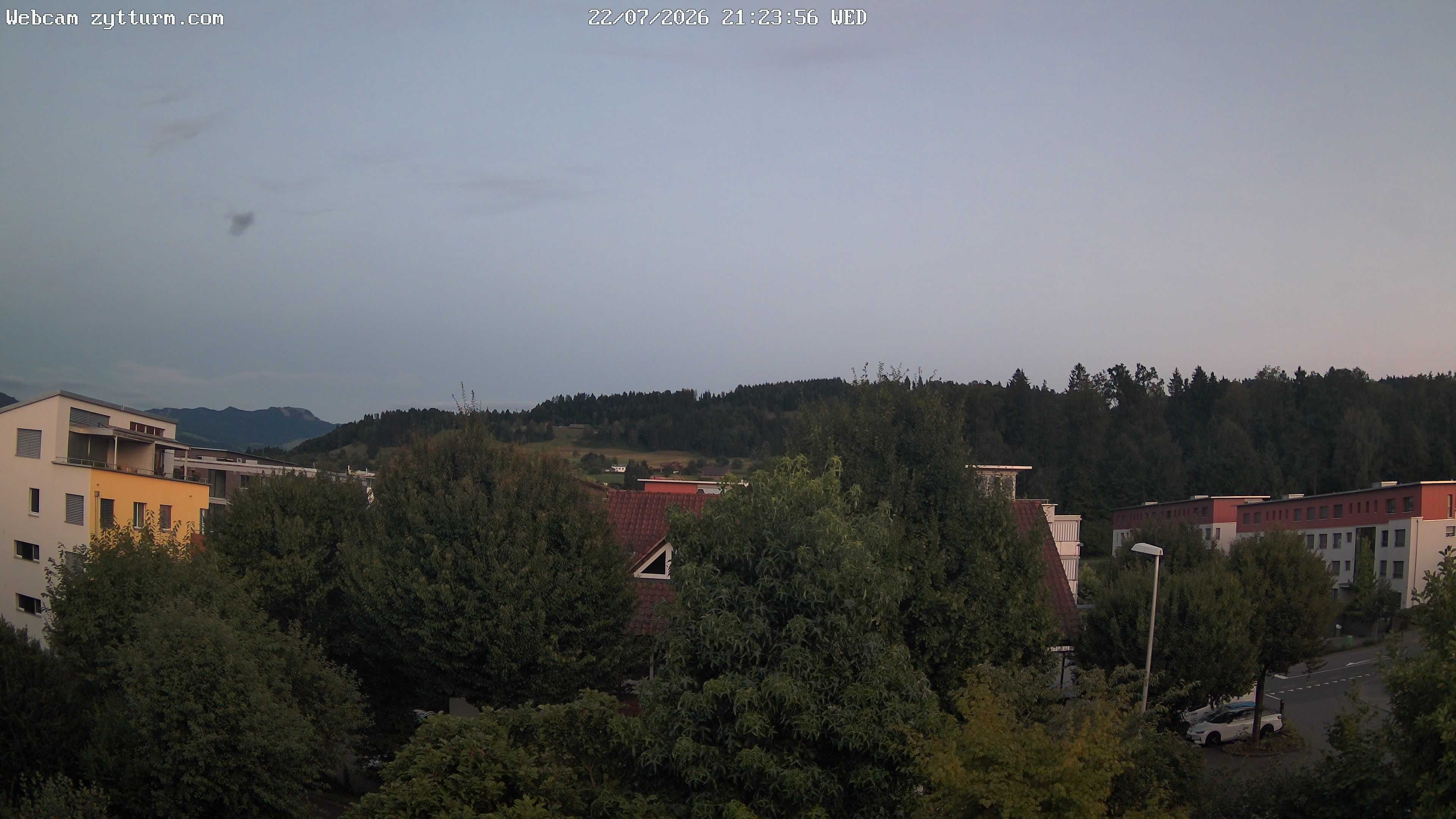 Risch-Rotkreuz: Live Webcam Rotkreuz Richtung Süd-Ost