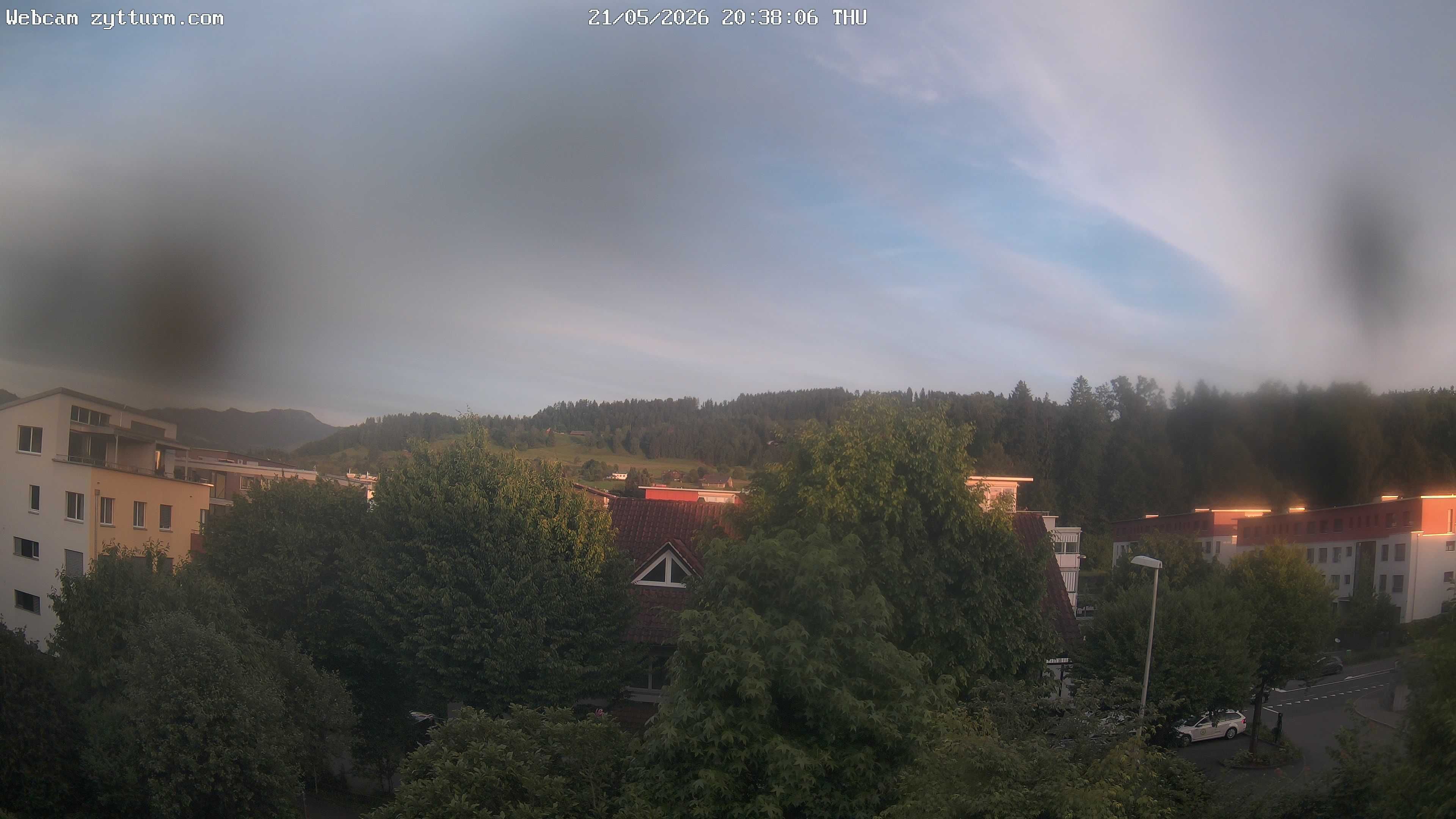 Risch-Rotkreuz: Live Webcam Rotkreuz Richtung Süd-Ost