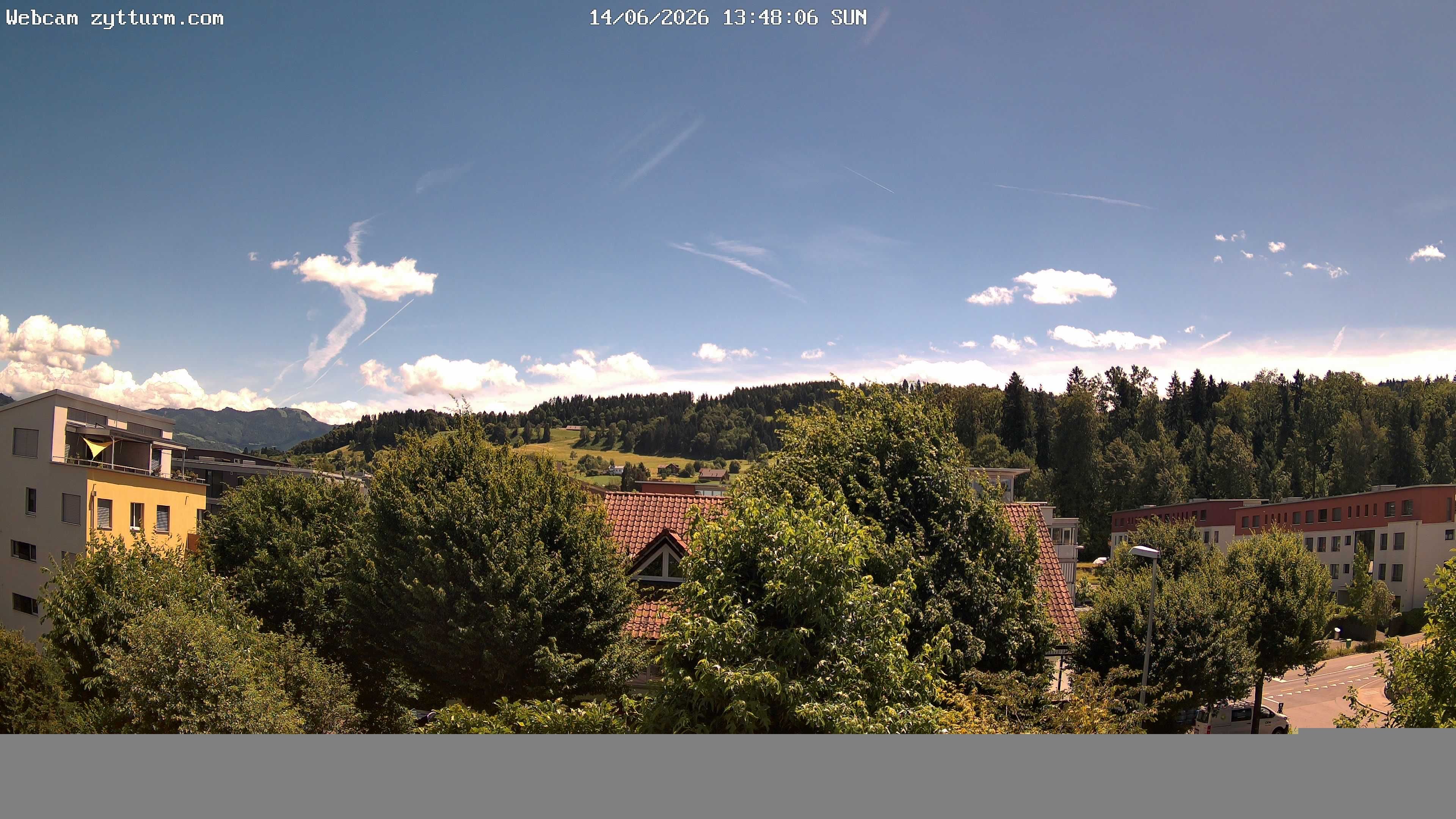 Risch-Rotkreuz: Live Webcam Rotkreuz Richtung Süd-Ost