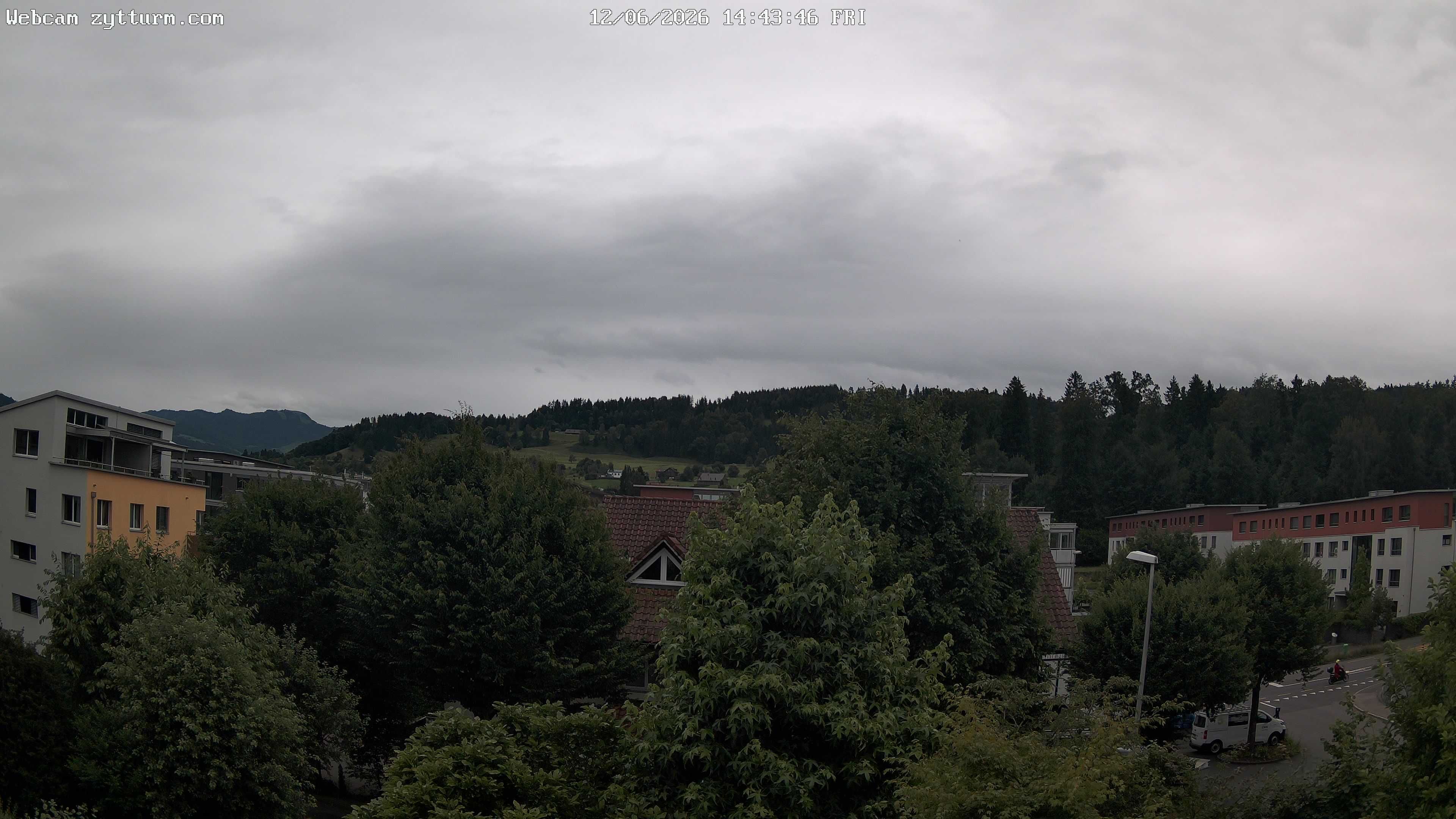 Risch-Rotkreuz: Live Webcam Rotkreuz Richtung Süd-Ost