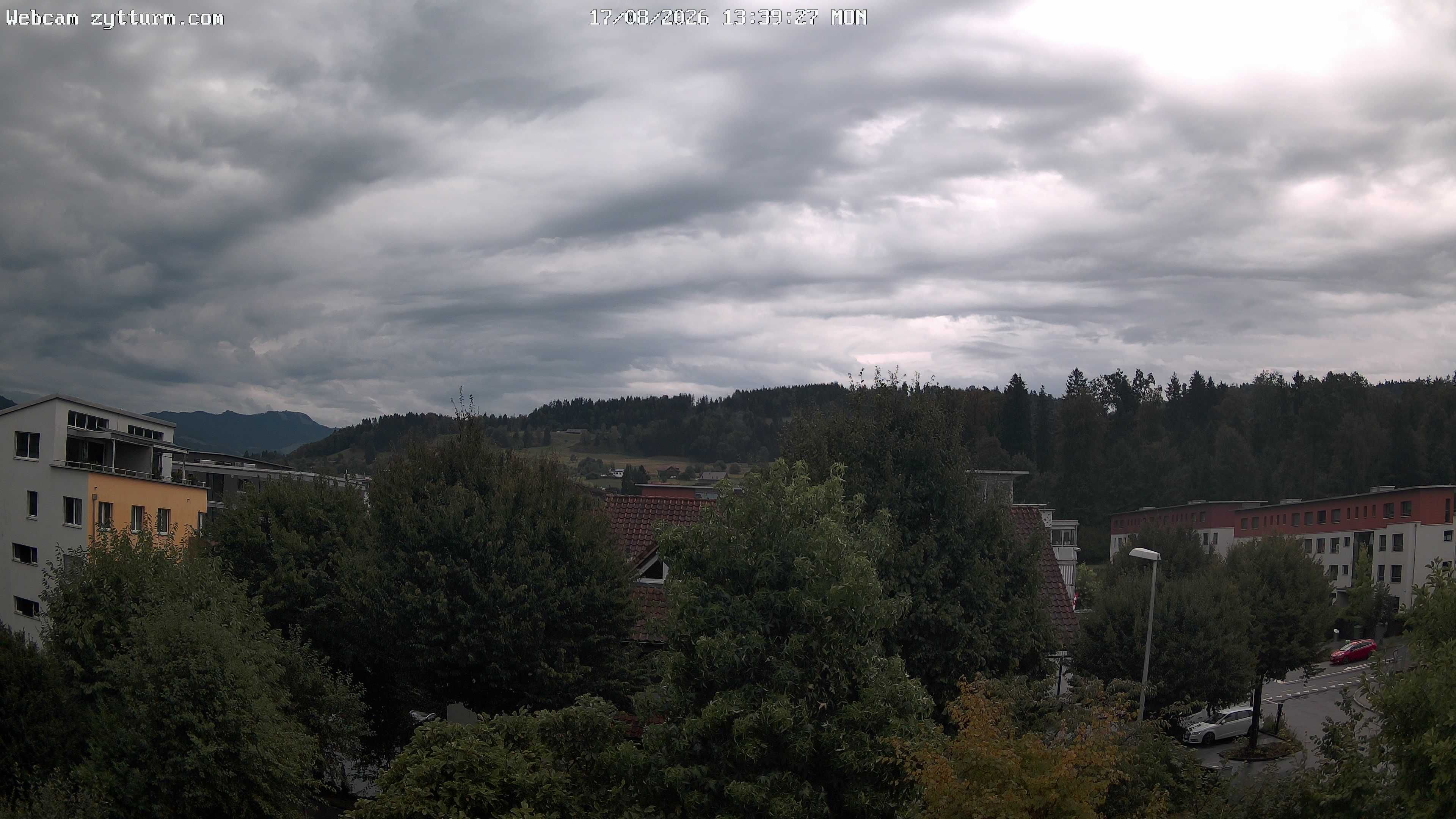 Risch-Rotkreuz: Live Webcam Rotkreuz Richtung Süd-Ost