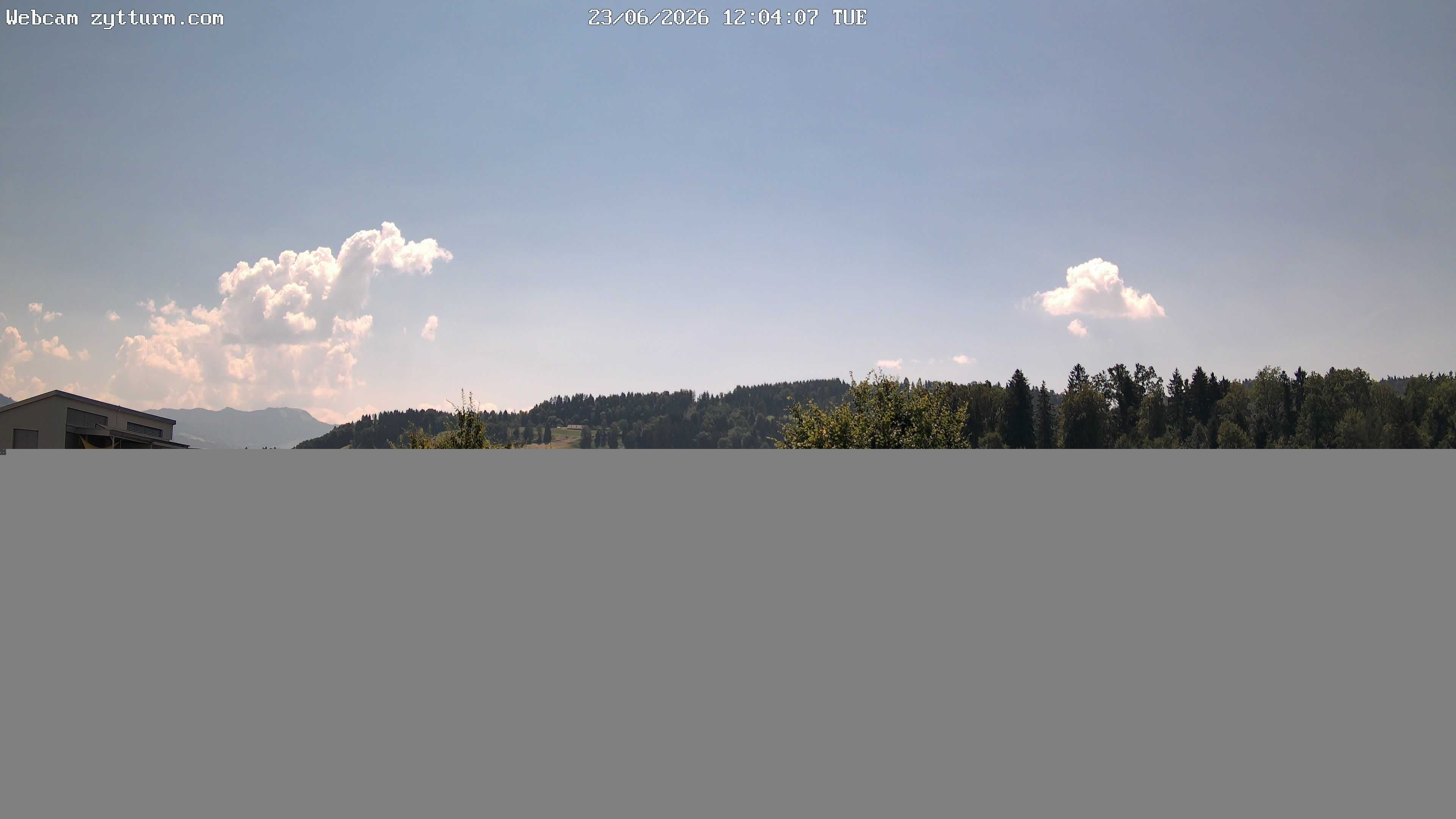 Risch-Rotkreuz: Live Webcam Rotkreuz Richtung Süd-Ost