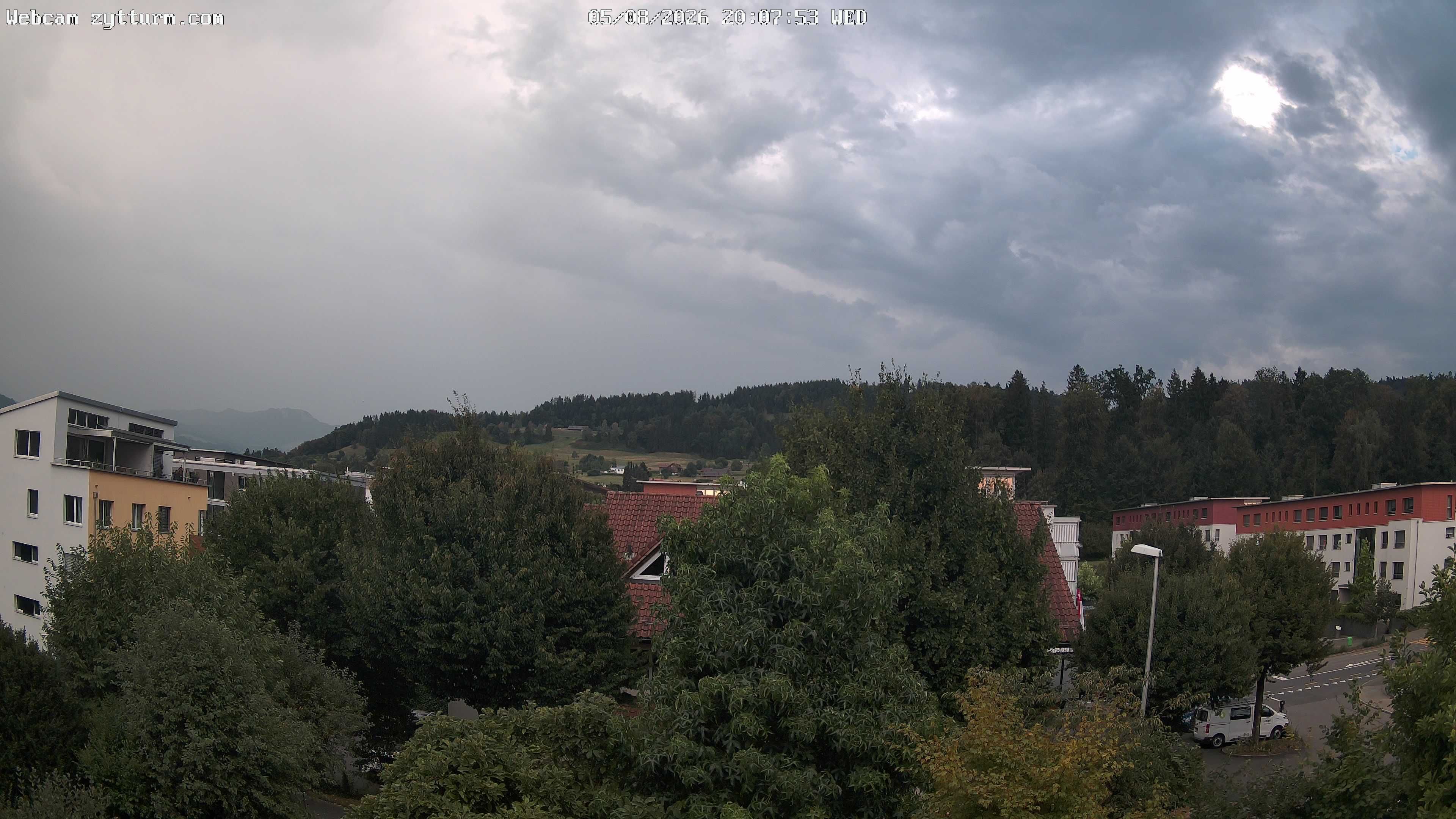 Risch-Rotkreuz: Live Webcam Rotkreuz Richtung Süd-Ost