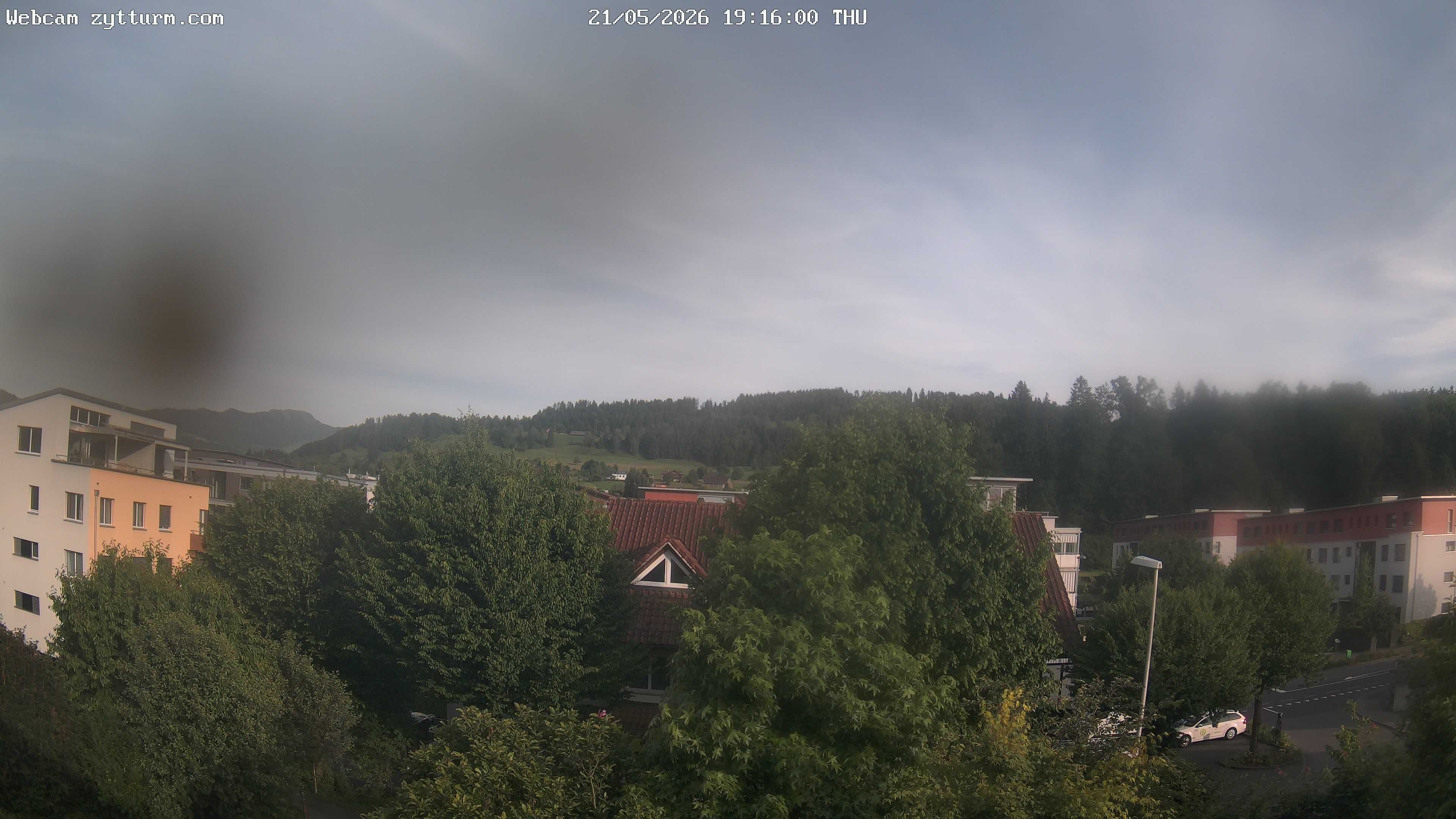 Risch-Rotkreuz: Live Webcam Rotkreuz Richtung Süd-Ost