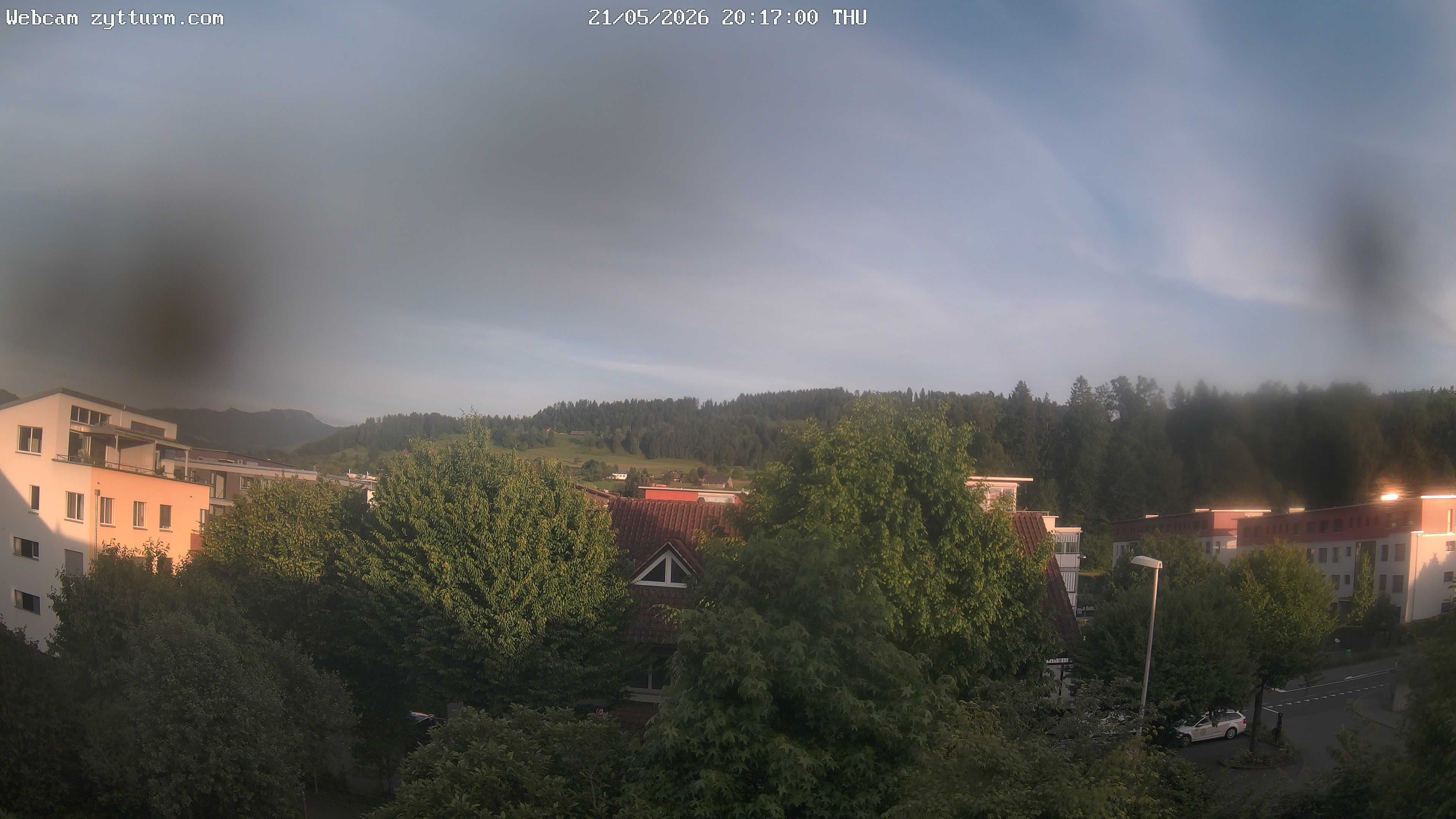 Risch-Rotkreuz: Live Webcam Rotkreuz Richtung Süd-Ost