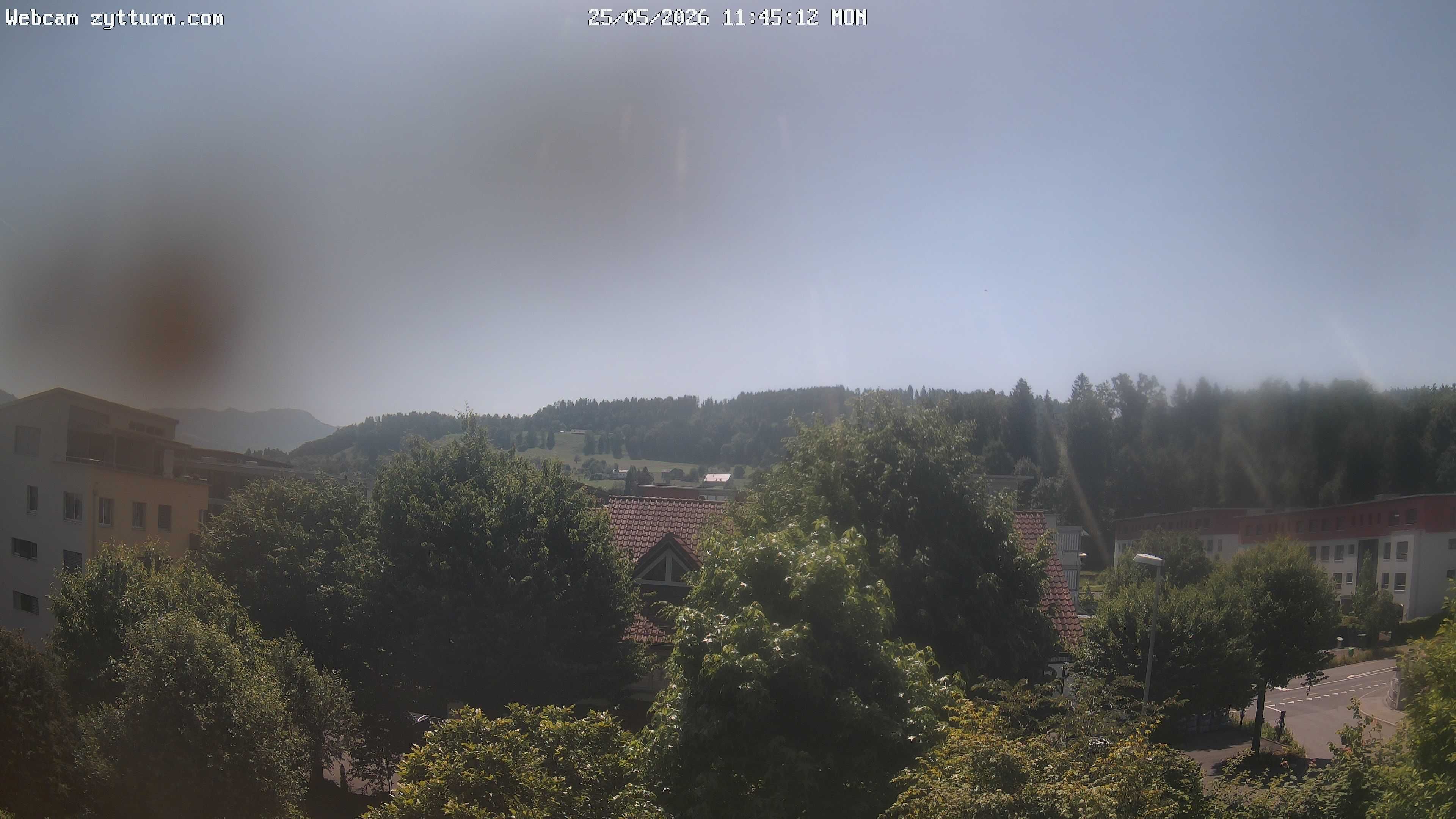 Risch-Rotkreuz: Live Webcam Rotkreuz Richtung Süd-Ost
