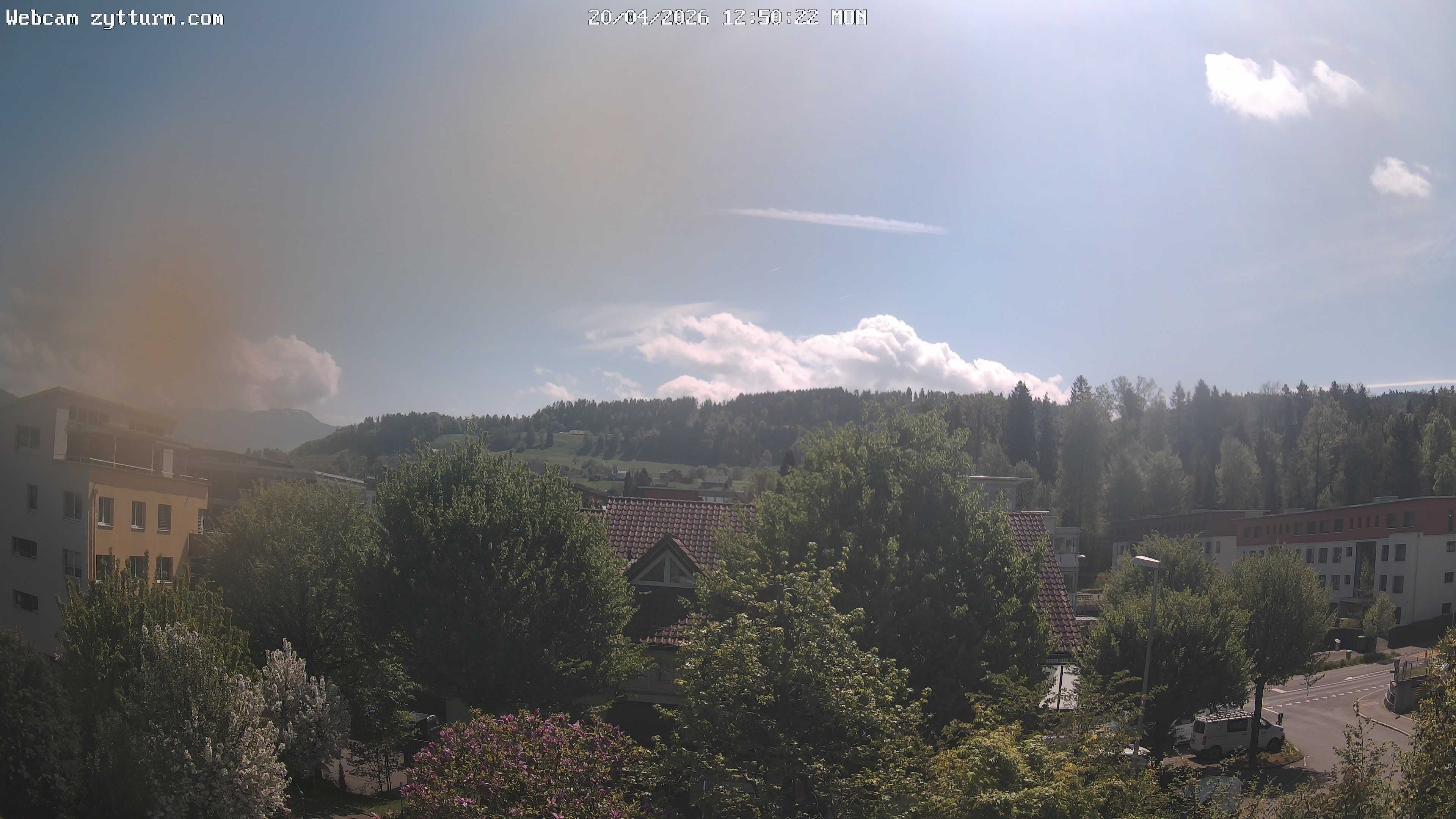 Risch-Rotkreuz: Live Webcam Rotkreuz Richtung Süd-Ost