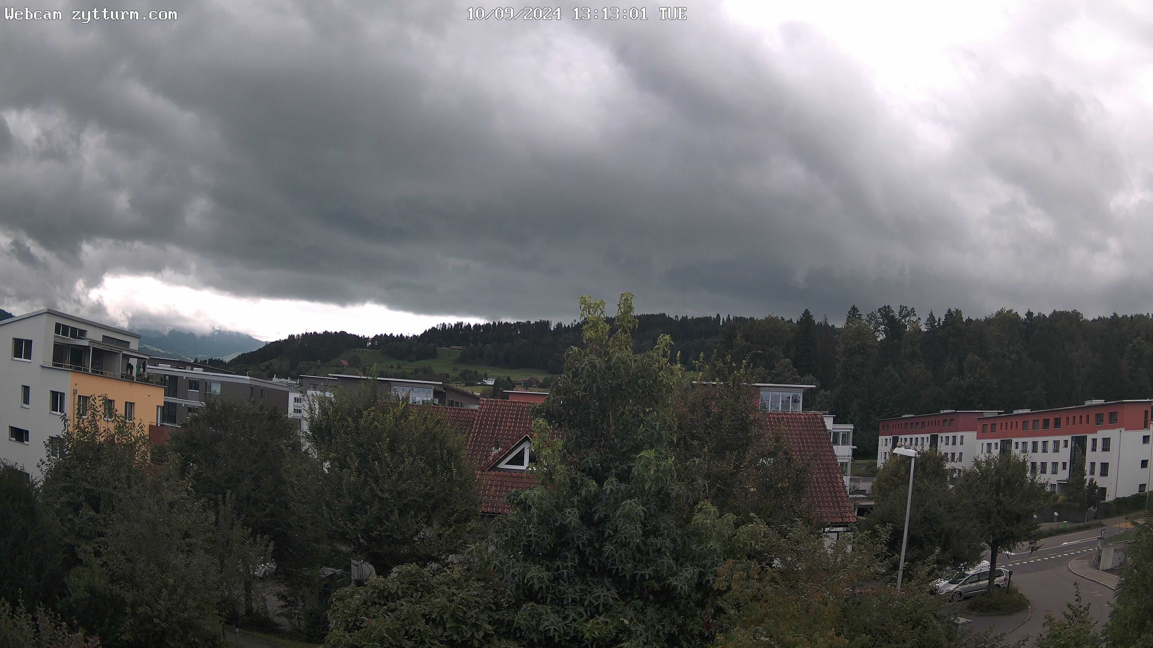 Risch-Rotkreuz: Live Webcam Rotkreuz Richtung Süd-Ost