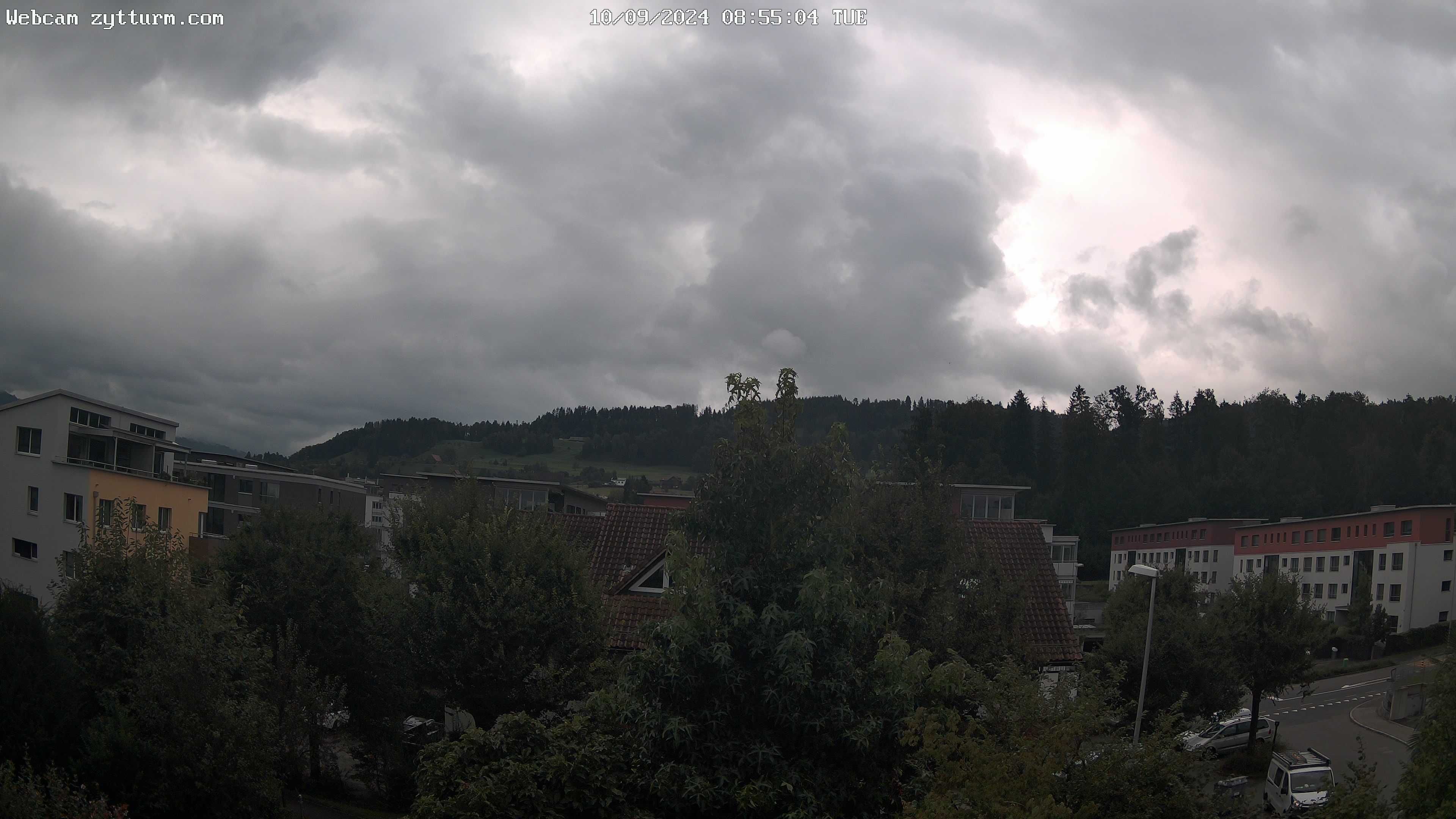 Risch-Rotkreuz: Live Webcam Rotkreuz Richtung Süd-Ost