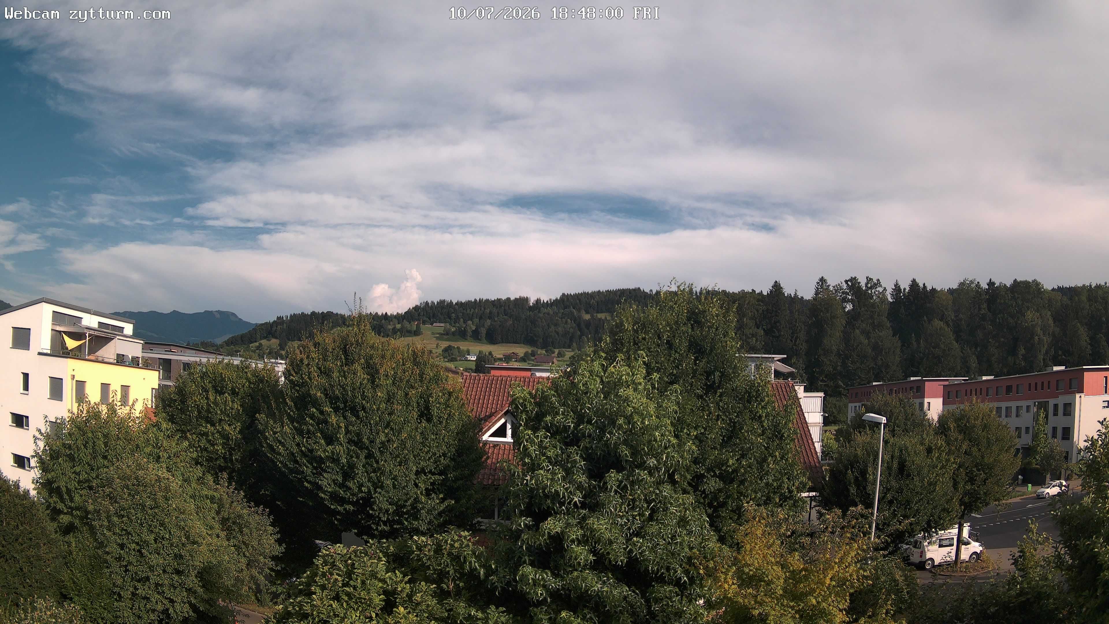 Risch-Rotkreuz: Live Webcam Rotkreuz Richtung Süd-Ost