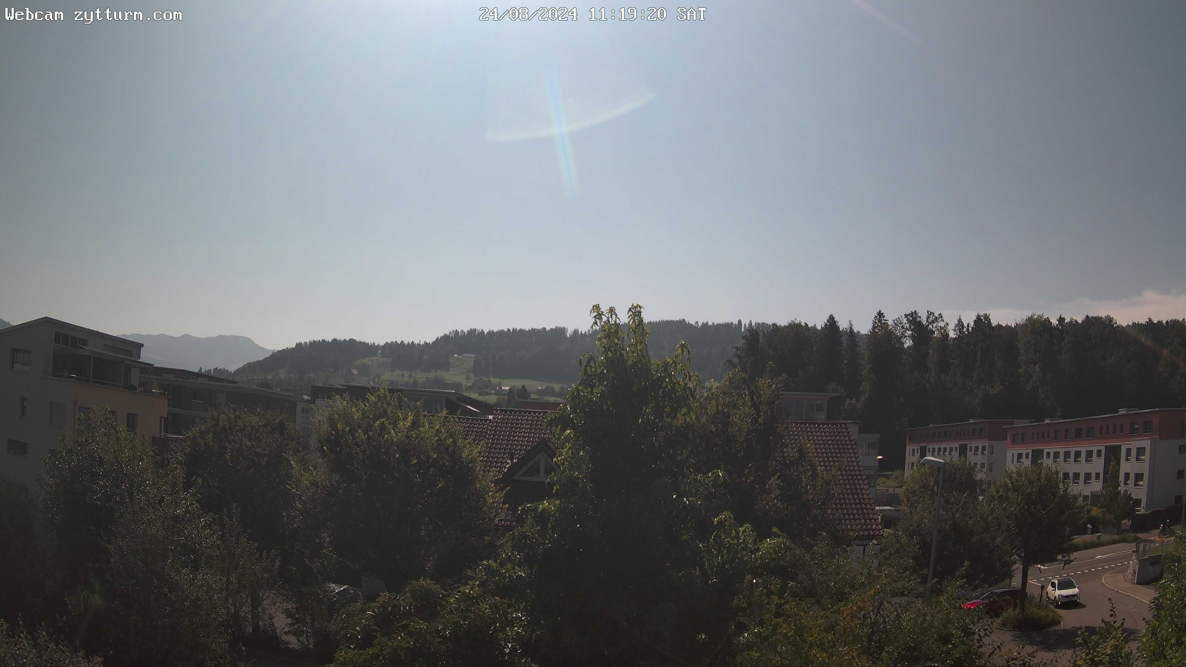 Risch-Rotkreuz: Live Webcam Rotkreuz Richtung Süd-Ost