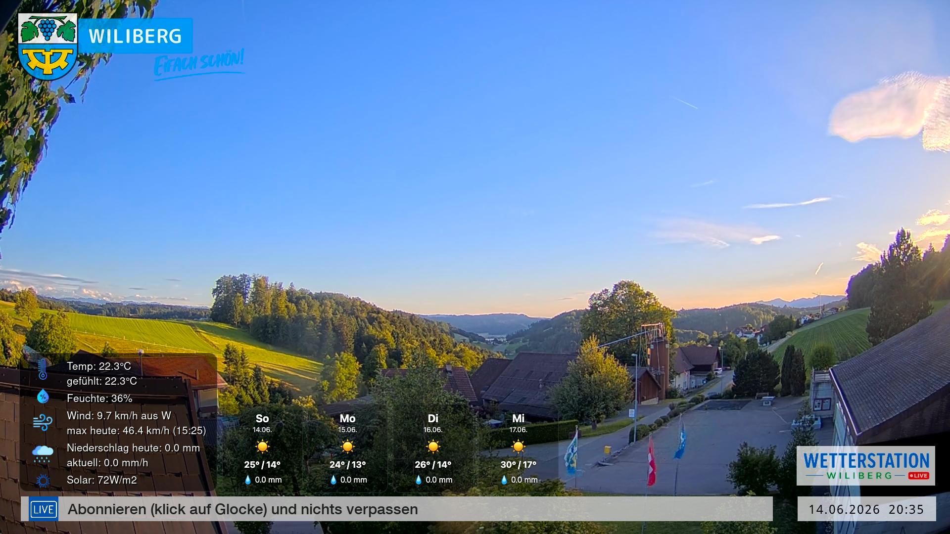Wiliberg › Westen: Bergstrasse