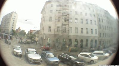Vue webcam de jour à partir de Vienna: Scherzer Alley − Taborstraße − Am Tabor − Nordwestbahn St