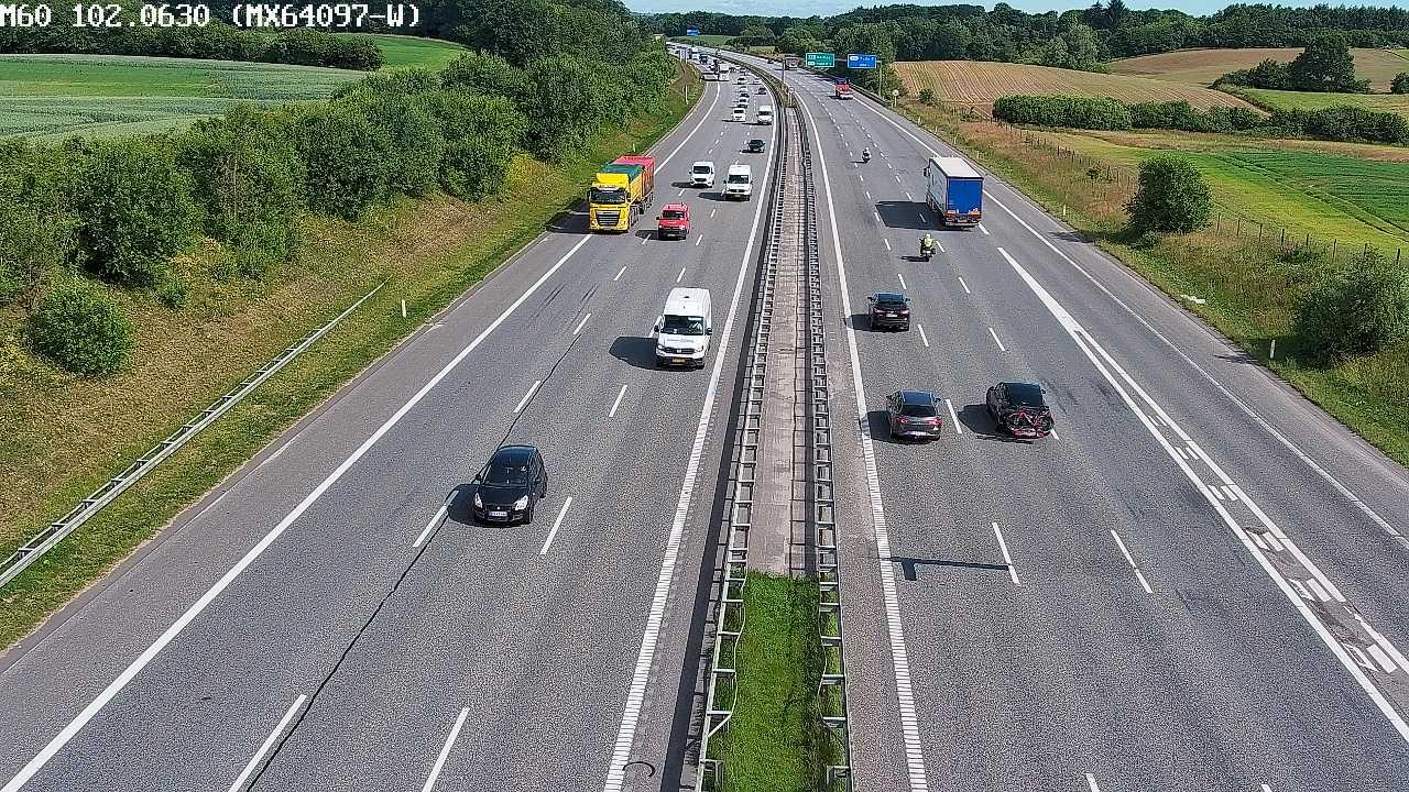 Traffic Cam Vejle: Lindet, Horstedvej, Blickrichtung Nord