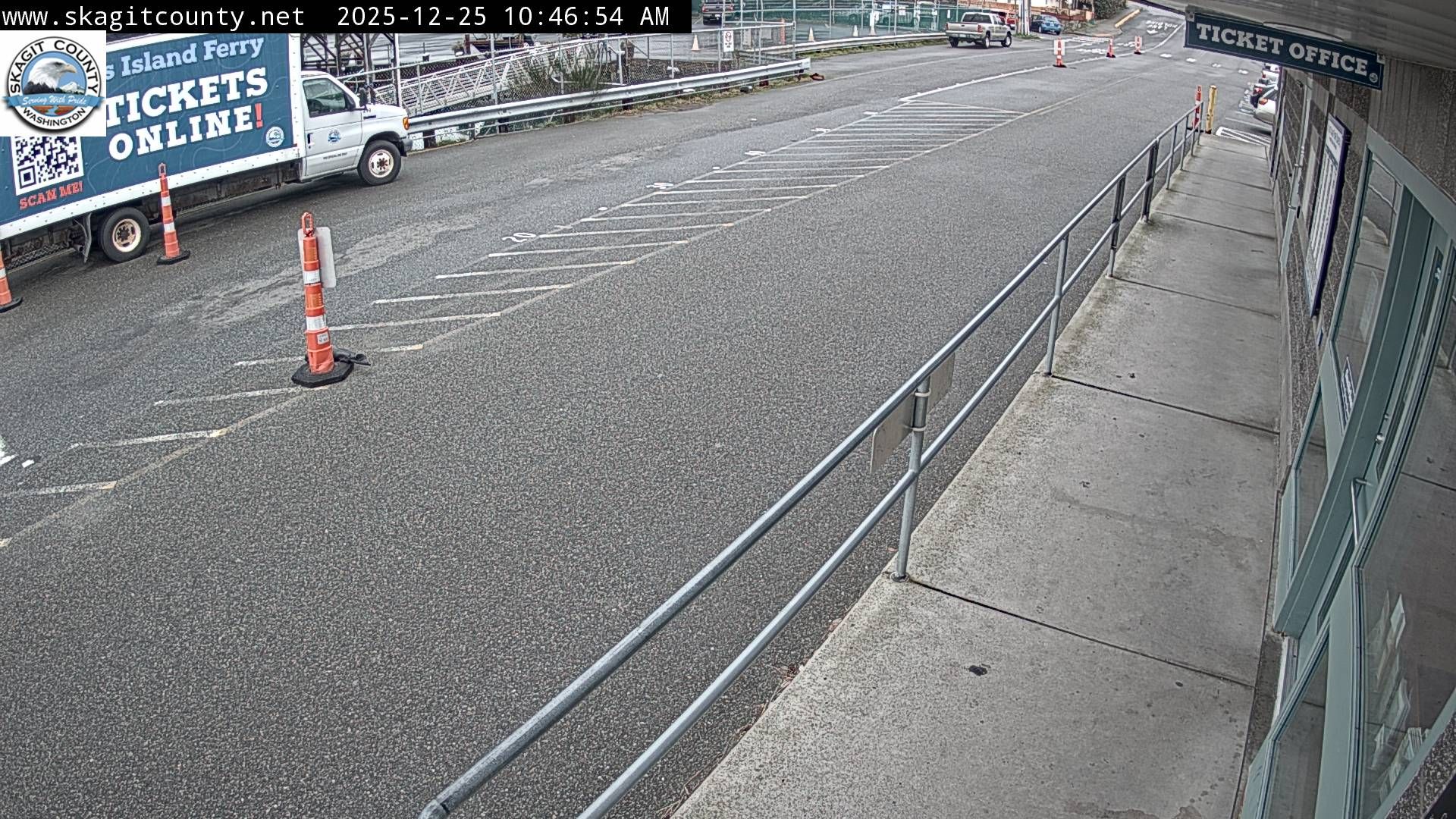 Anacortes Line for Guemes Ferry Traffic Cam