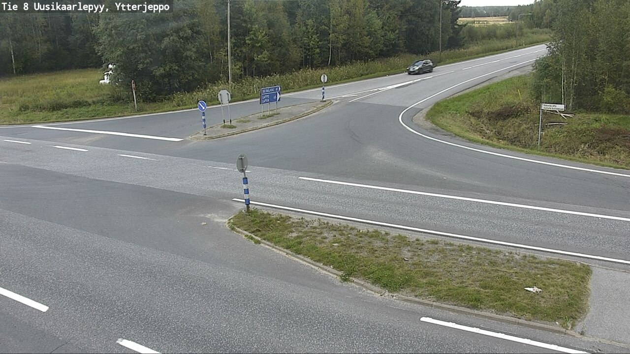 Traffic Cam Nykarleby: Tie - Ytterjeppo - Tie 19 Seinäjoelle