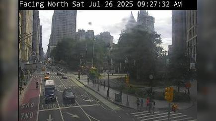 Traffic Cam New York: Broadway @ Vesey Street