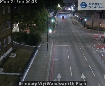 Traffic Cam London: Armoury Wy/Wandsworth Plain