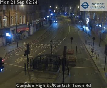 Traffic Cam London: Camden High St/Kentish Town Rd