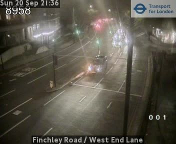 Traffic Cam London: Finchley Road - West End Lane