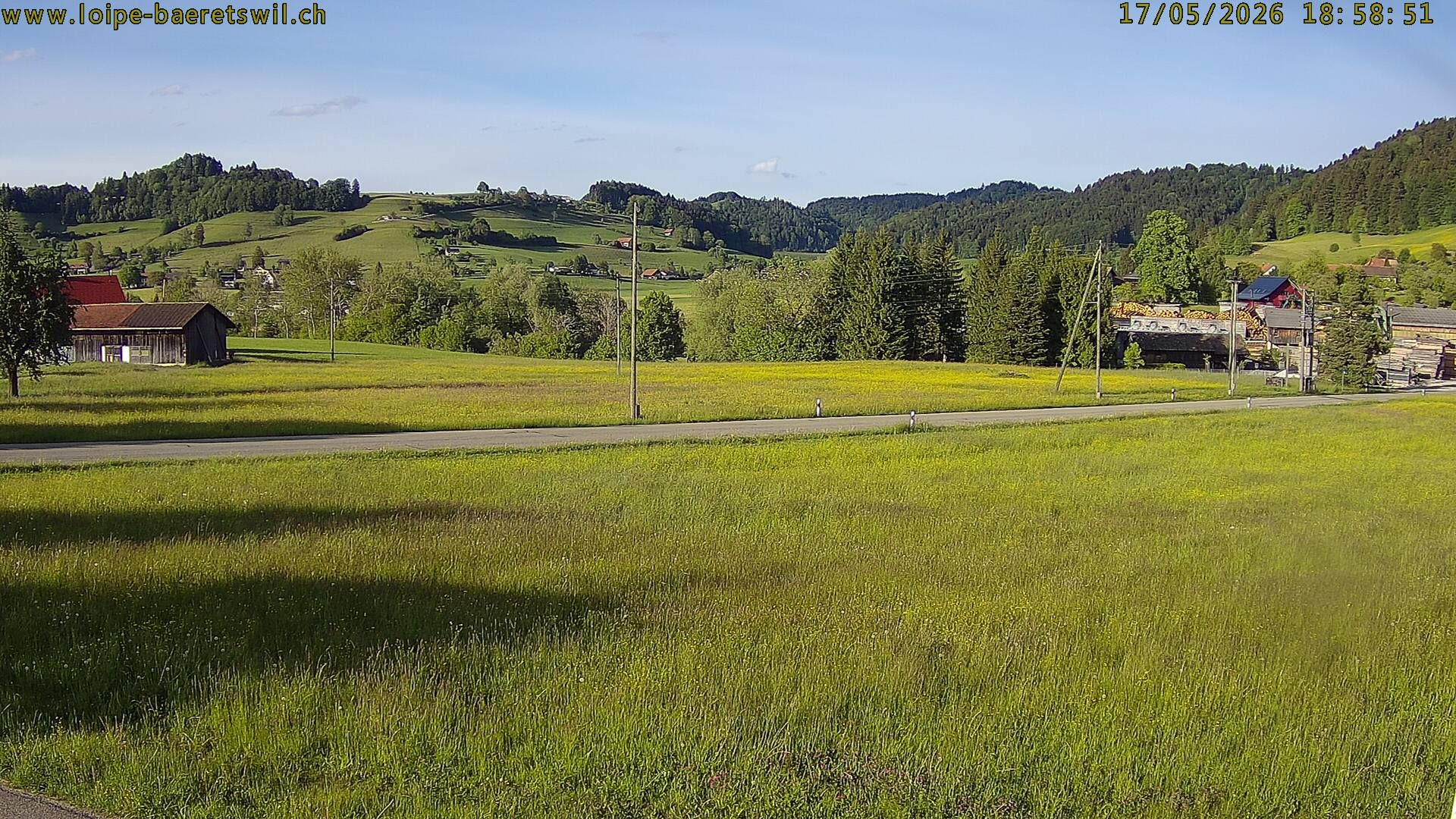 Bäretswil › Nordosten: Zürich, Schweiz: Langlaufloipe