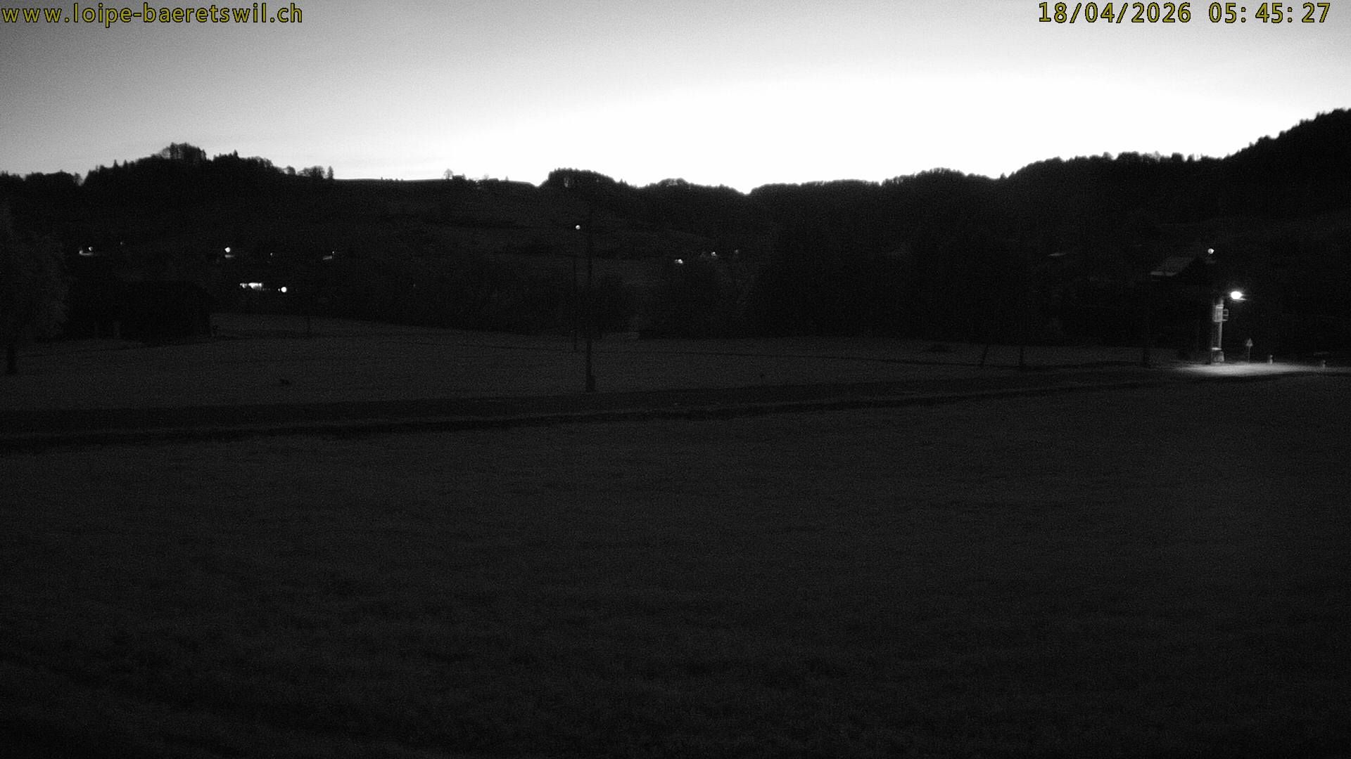 Bäretswil: Zürich, Schweiz: Langlaufloipe