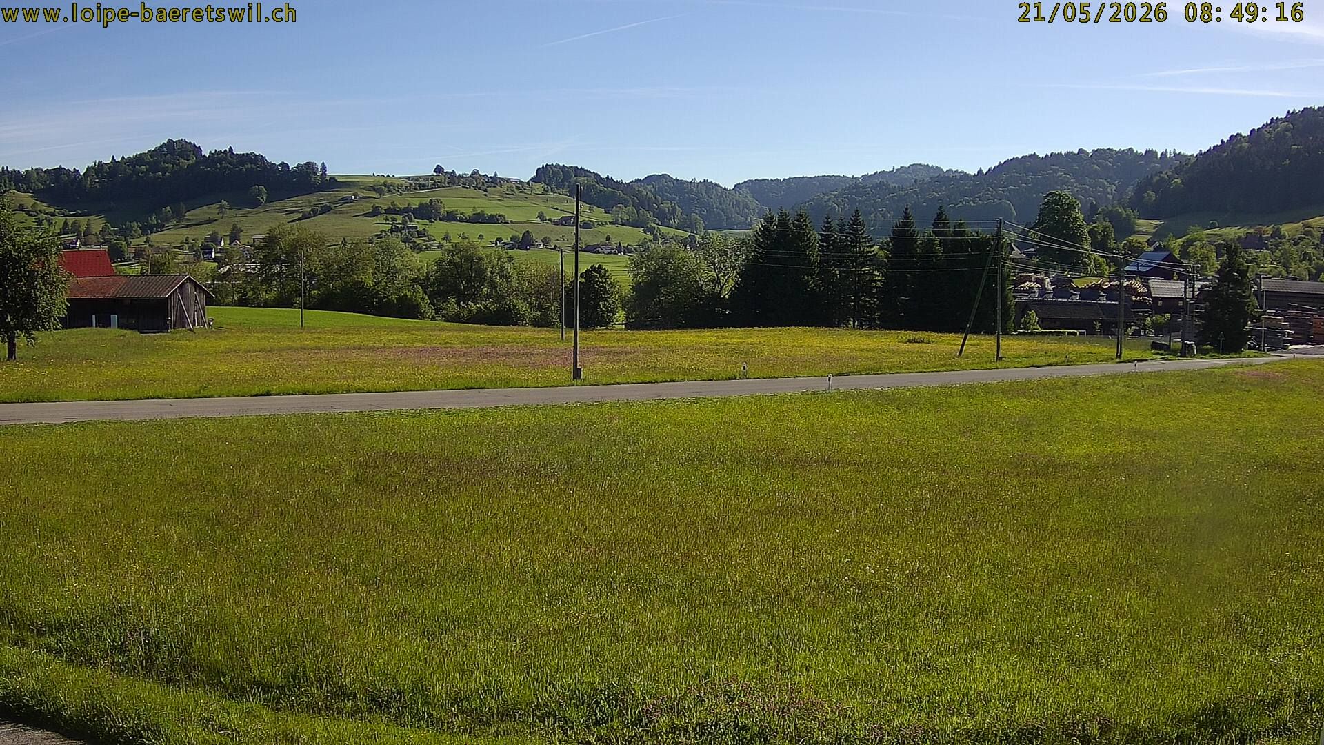 Bäretswil › Nordosten: Zürich, Schweiz: Langlaufloipe