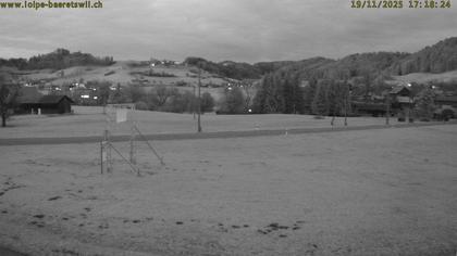 Bäretswil: Zürich, Schweiz: Langlaufloipe