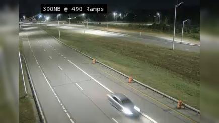 Traffic Cam North Gates › North: I-390 Northbound at I-490
