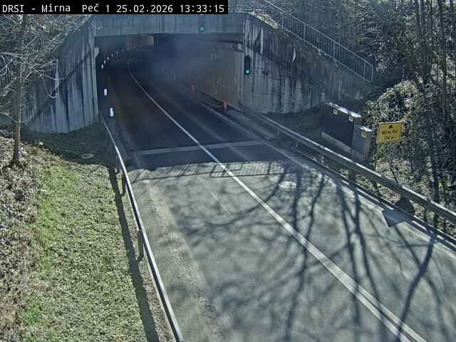 Traffic Cam Dolenja vas pri Mirni Peci: R3-651, Šentjurij - Mirna Peč, Mirna Peč
