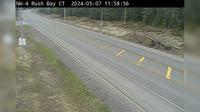 Unorganized Kenora District: Highway  near Rush Bay Rd (Central Time) - Overdag