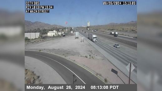 Traffic Cam Cabazon › East: I-10 : (385) Main Street