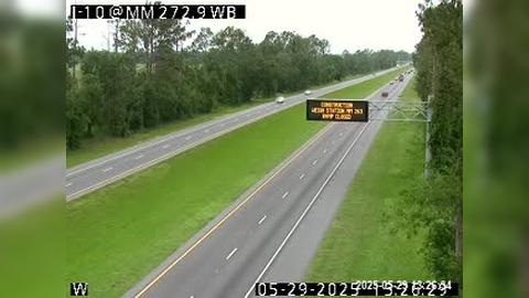 Traffic Cam Falmouth: I-10 @ MM 272.9