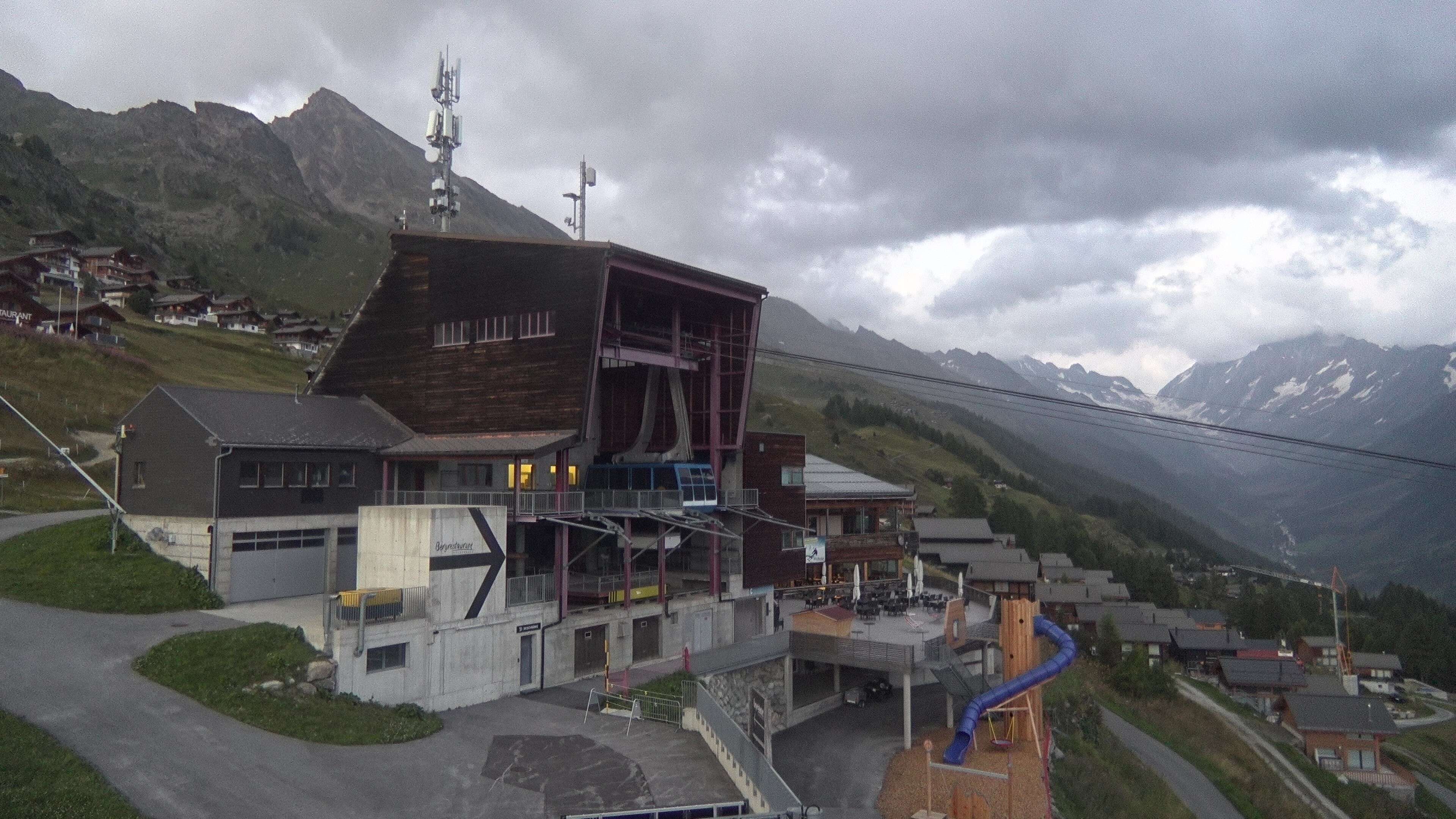 Wiler: Lauchernalp - Bergstation Luftseilbahn - Lauchernalp, Bergstation Lauchernalp