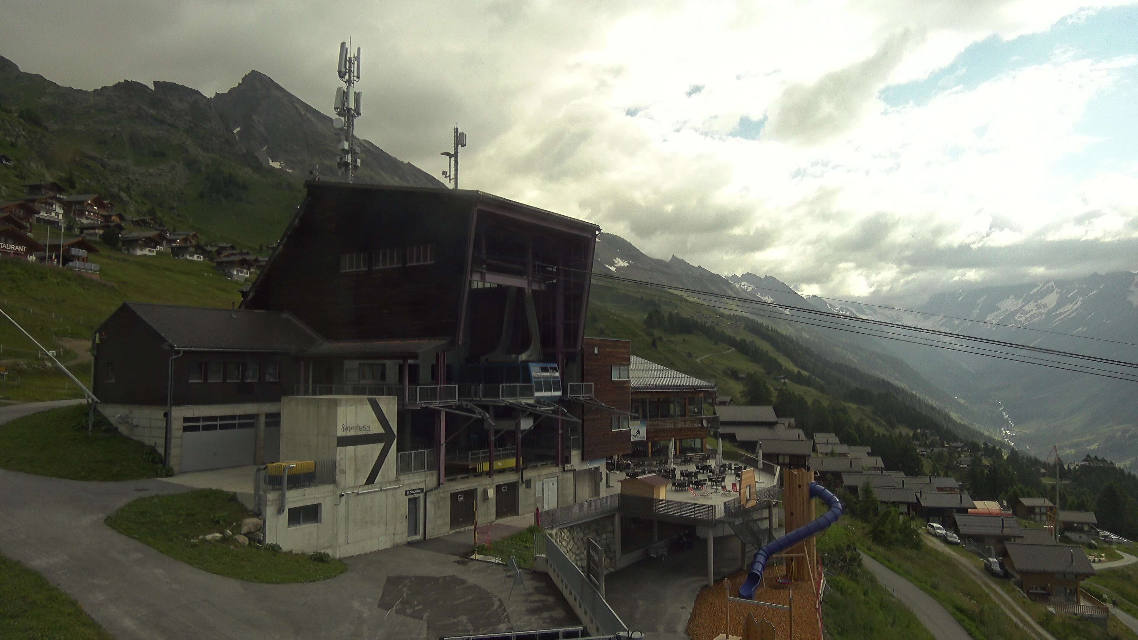 Wiler: Lauchernalp - Bergstation Luftseilbahn - Lauchernalp, Bergstation Lauchernalp