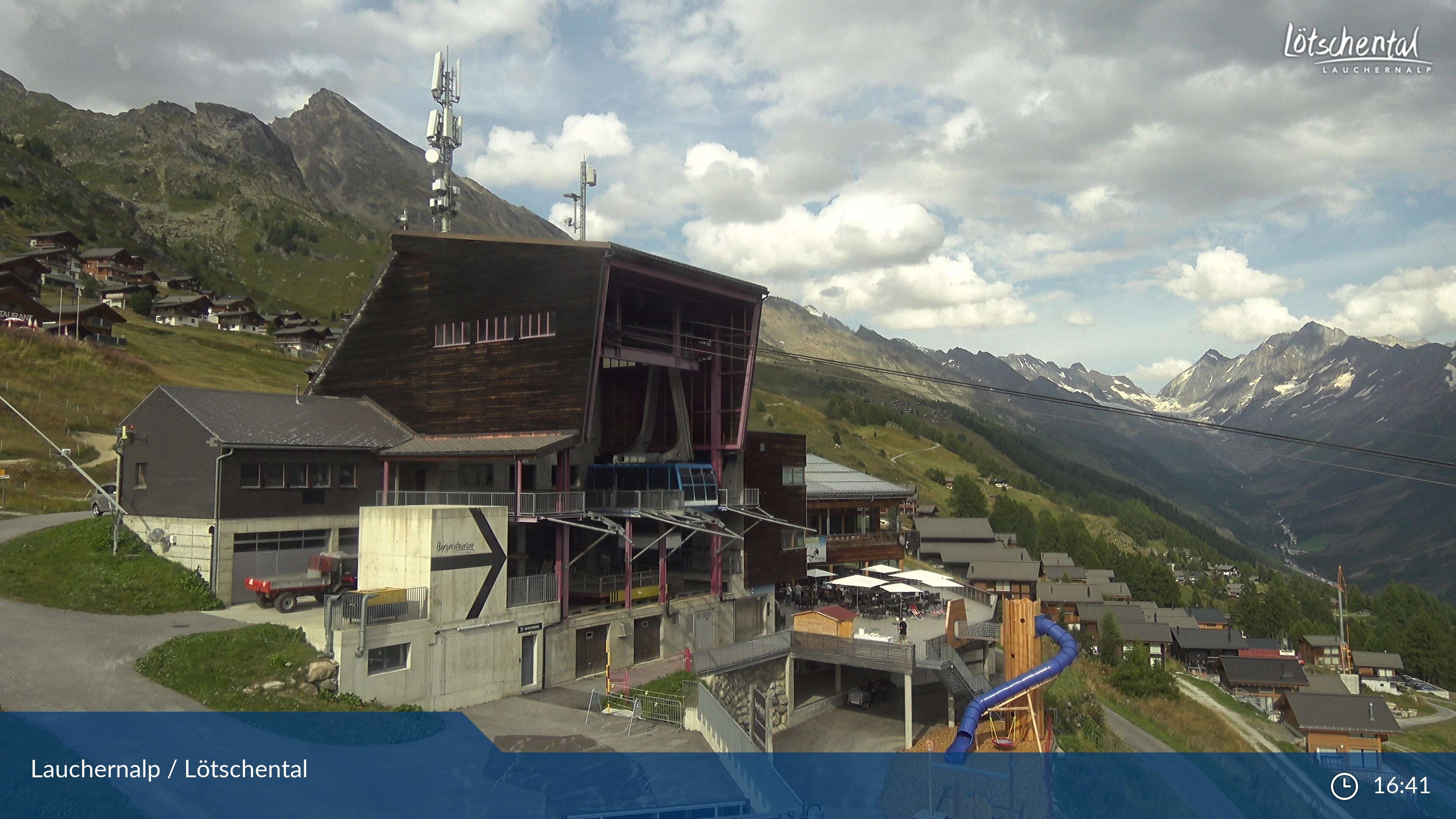 Wiler: Lauchernalp - Bergstation Luftseilbahn - Lauchernalp, Bergstation Lauchernalp