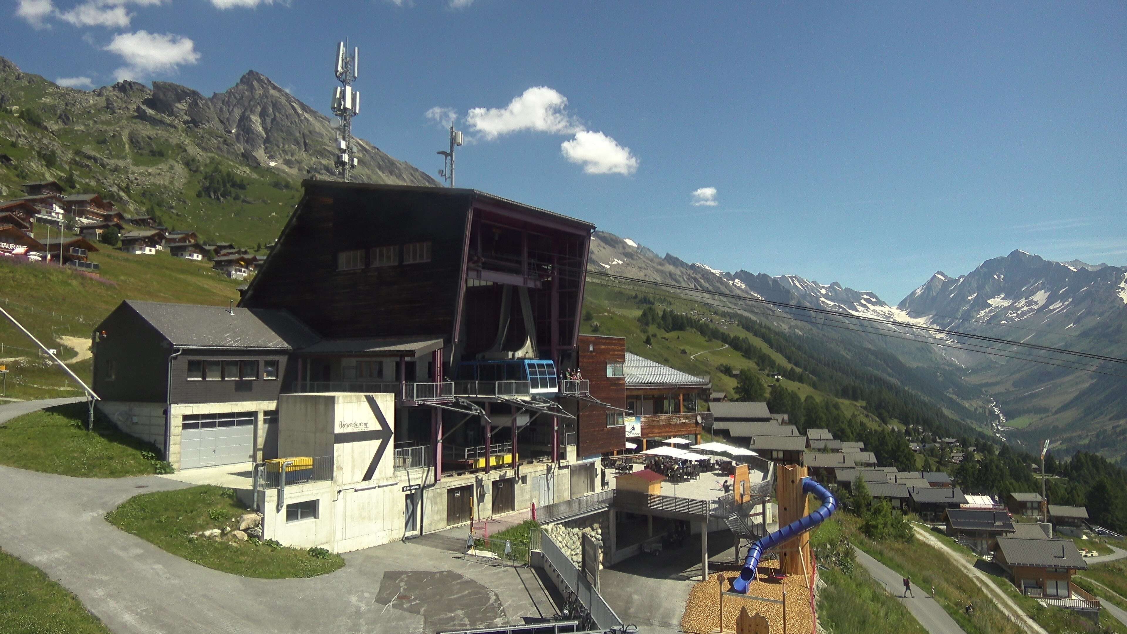 Wiler: Lauchernalp - Bergstation Luftseilbahn - Lauchernalp, Bergstation Lauchernalp