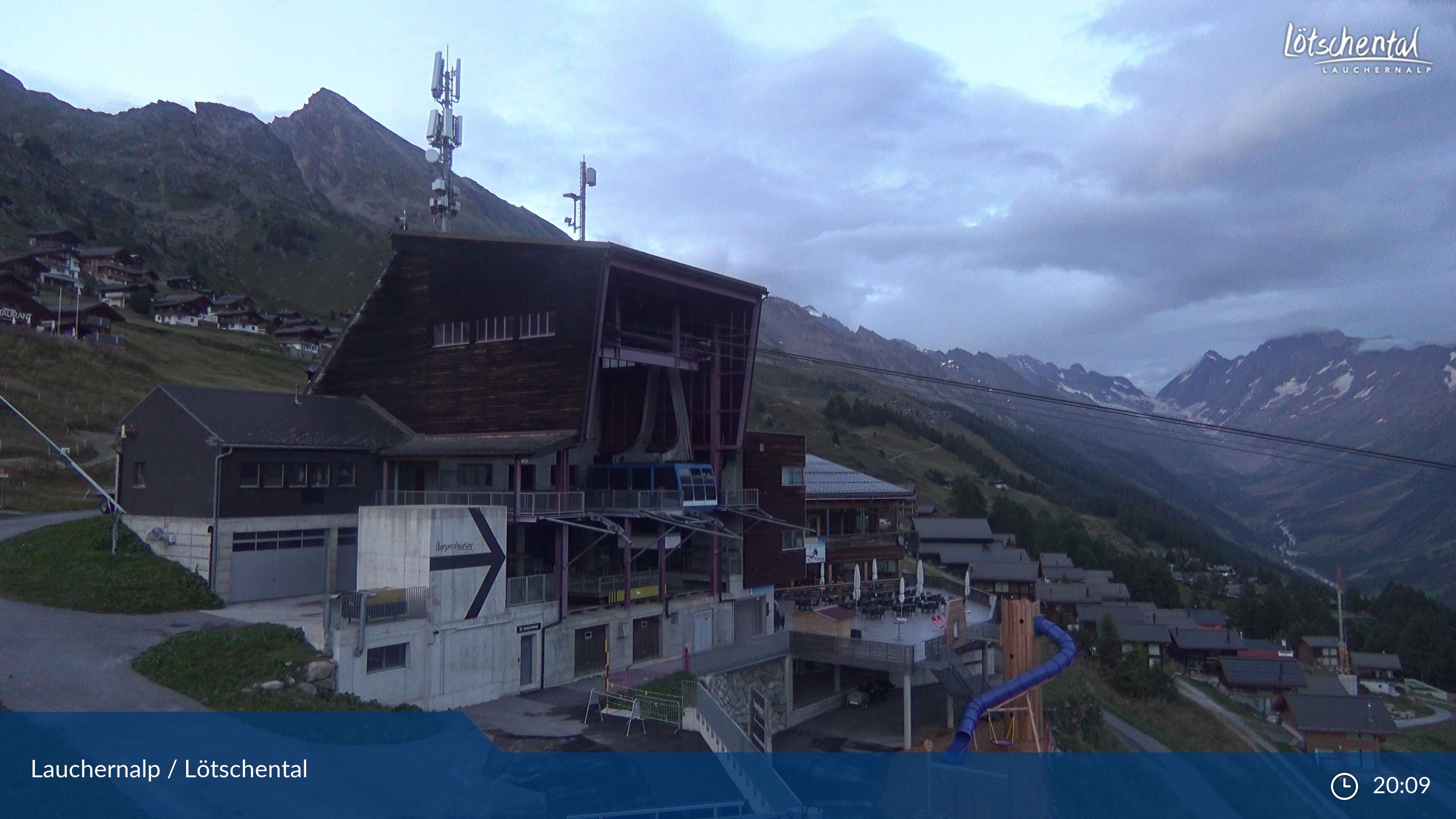 Wiler: Lauchernalp - Bergstation Luftseilbahn - Lauchernalp, Bergstation Lauchernalp