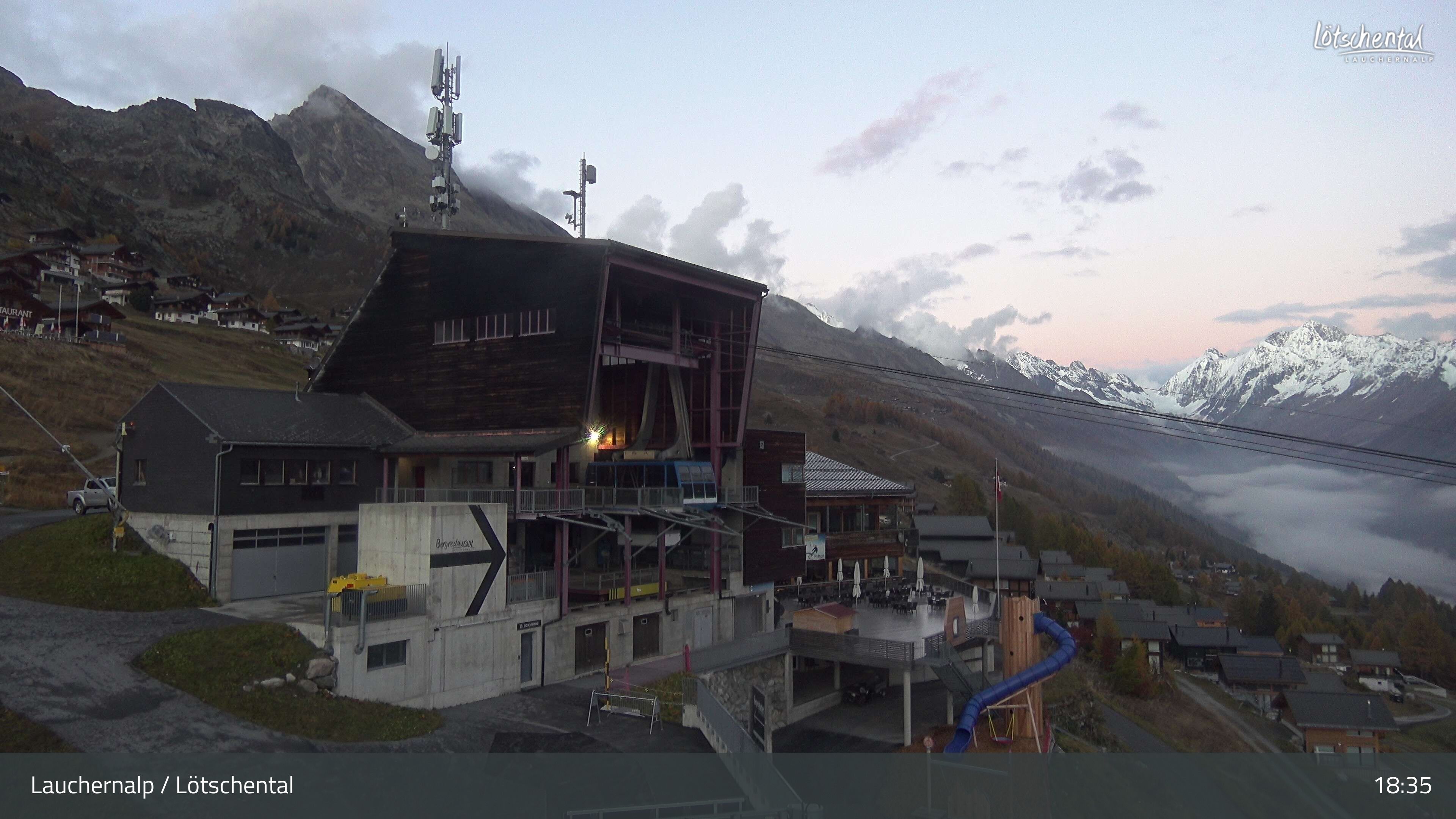 Wiler: Lauchernalp - Bergstation Luftseilbahn - Lauchernalp, Bergstation Lauchernalp