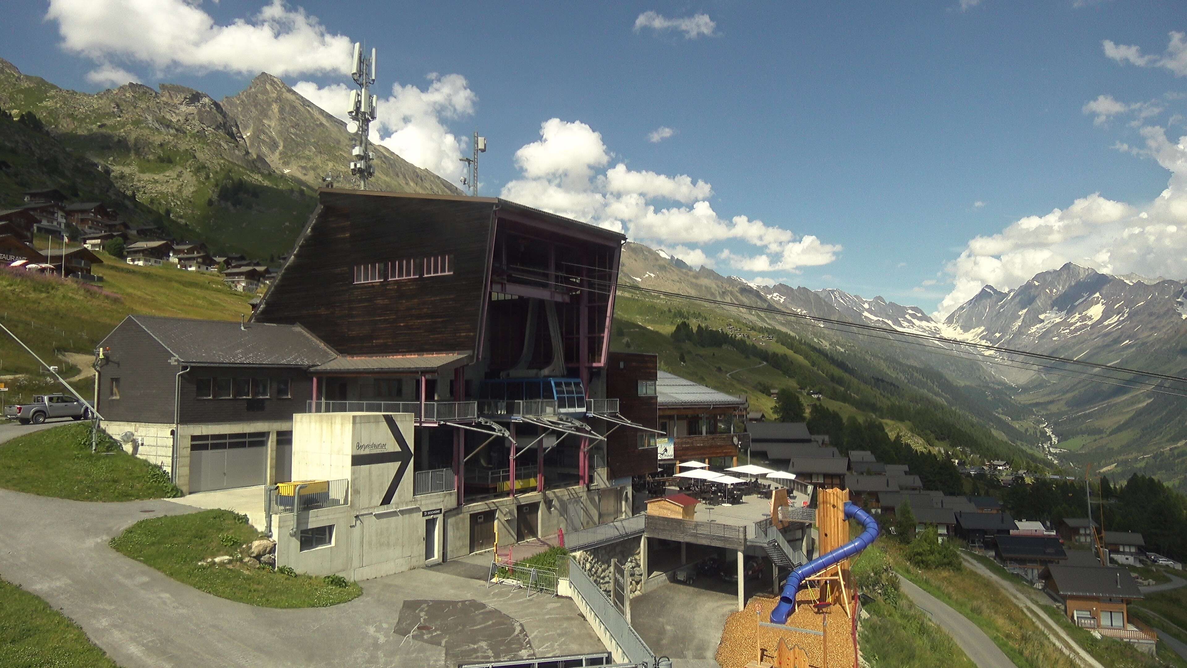 Wiler: Lauchernalp - Bergstation Luftseilbahn - Lauchernalp, Bergstation Lauchernalp