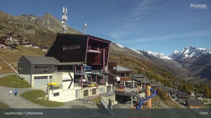 Wiler: Lauchernalp - Bergstation Luftseilbahn - Lauchernalp, Bergstation Lauchernalp