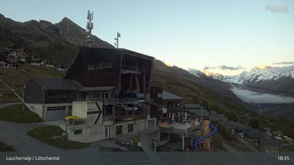 Wiler: Lauchernalp - Bergstation Luftseilbahn - Lauchernalp, Bergstation Lauchernalp