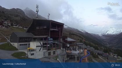 Wiler: Lauchernalp - Bergstation Luftseilbahn - Lauchernalp, Bergstation Lauchernalp