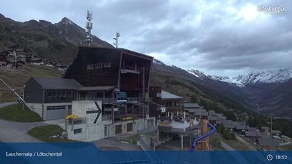 Wiler: Lauchernalp - Bergstation Luftseilbahn - Lauchernalp, Bergstation Lauchernalp