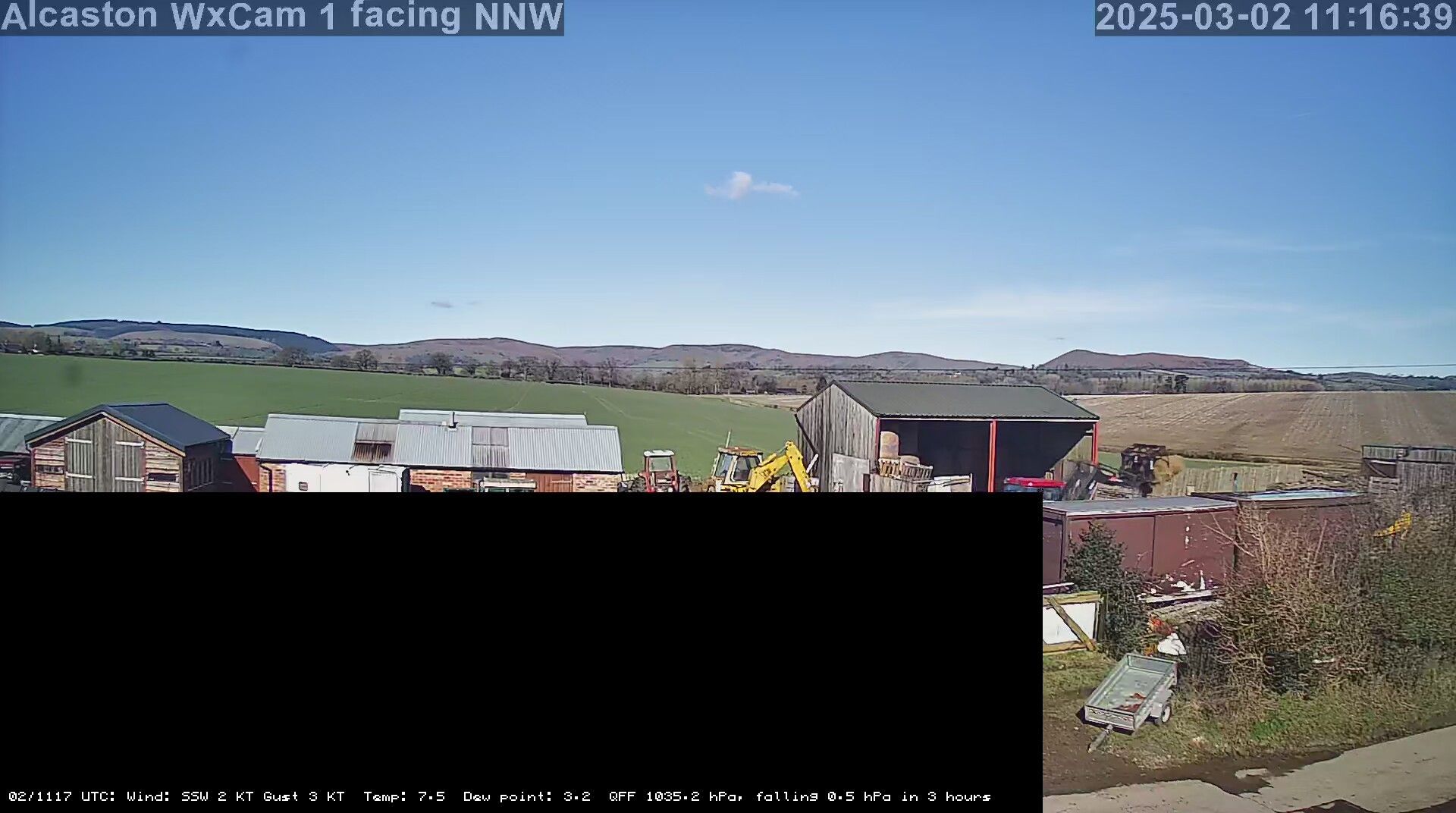 Traffic Cam Craven Arms › North: Alcaston