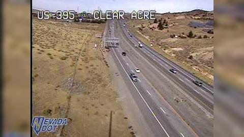 Traffic Cam North Valley: US 395 at Clear Acre Ln