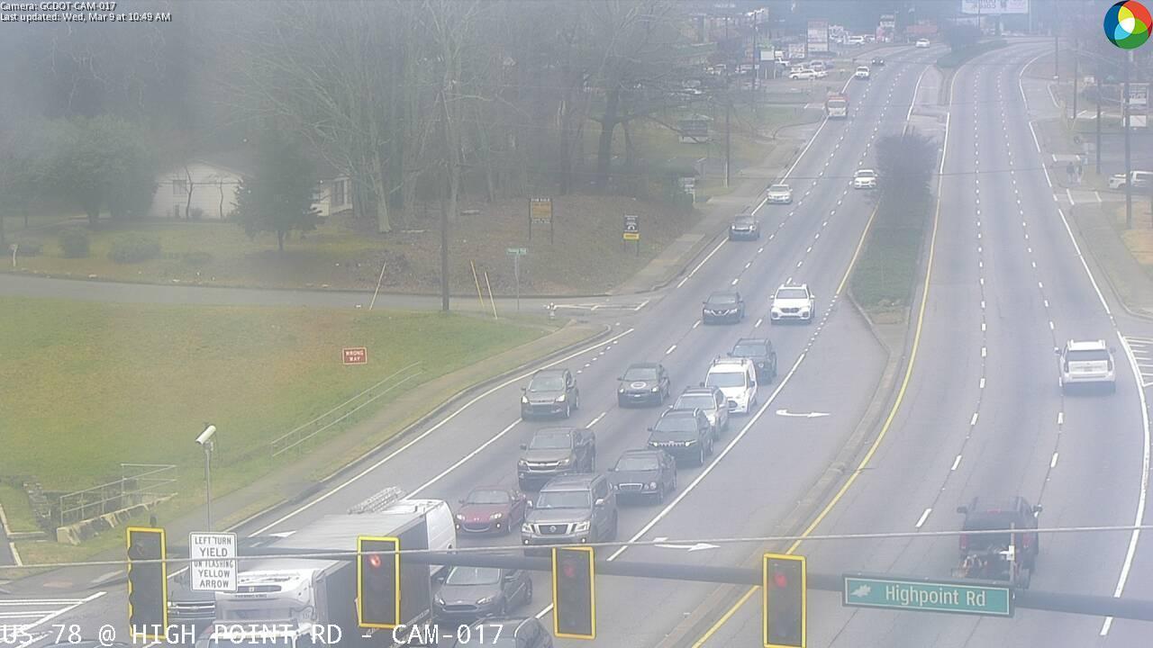 Traffic Cam Snellville: GCDOT-CAM-  Stone Mountain Hwy