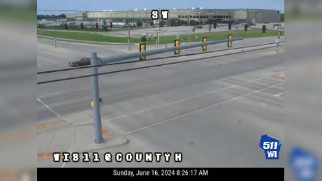 Traffic Cam Tomah: WIS 11 at County H/105th St