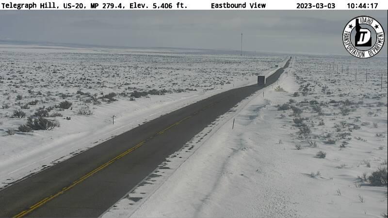 Traffic Cam Bingham › East: US 20: Telegraph Hill: East