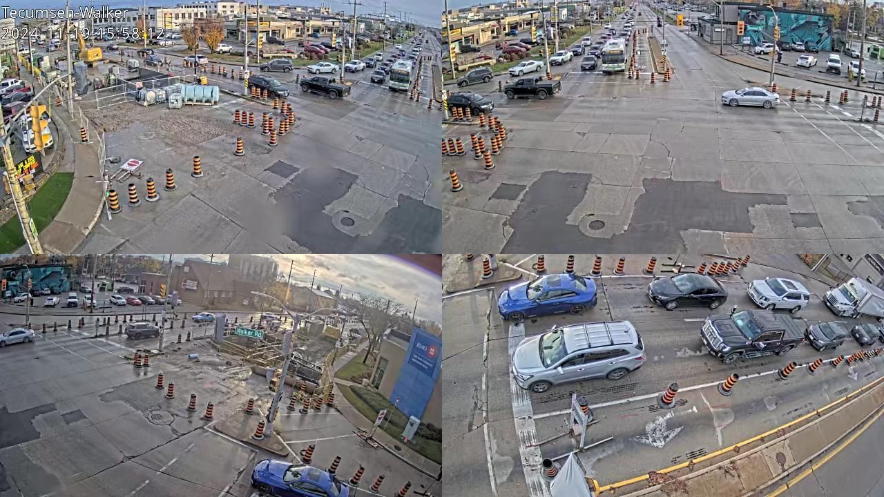 Traffic Cam Windsor: Tecumseh Rd & Walker Rd